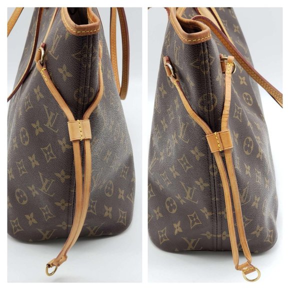 100% Authentic Louis Vuitton Neverfull MM Monogram Tote Bag - Picture 5 of 16